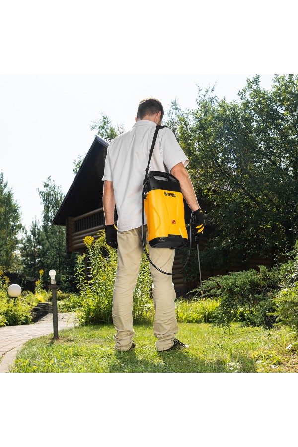 Опрыскиватель аккумуляторный D-8LI, 8 л, 12 В, 2 Ач Denzel