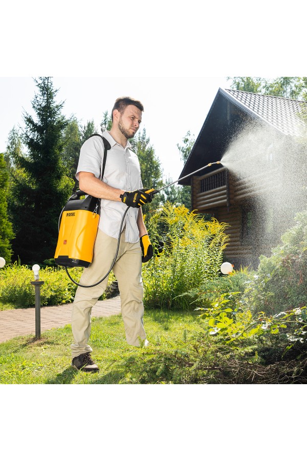 Опрыскиватель аккумуляторный D-8LI, 8 л, 12 В, 2 Ач Denzel