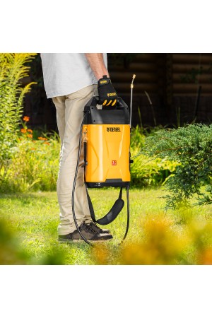 Опрыскиватель аккумуляторный D-8LI, 8 л, 12 В, 2 Ач Denzel