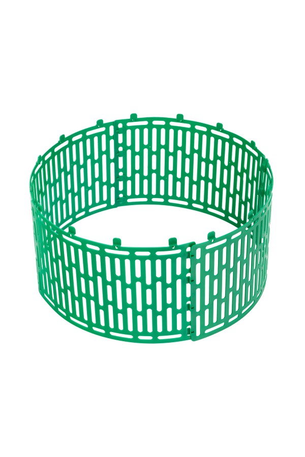 Протектор для защиты стволов деревьев, комплект 4 шт., зеленый Palisad