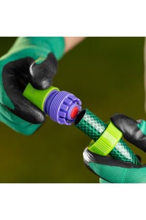 Набор для подключения шланга 3/4, пистолет 7 режимов полива, адаптер, 2 соединителя Palisad