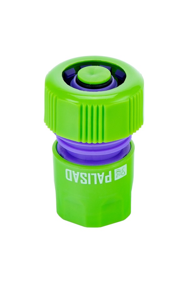 Набор для подключения шланга 3/4, пистолет 7 режимов полива, адаптер, 2 соединителя Palisad