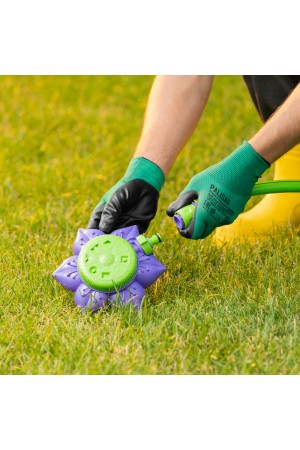 Распылитель-дождеватель, 8 режимов полива, на подставке, с регулировкой Palisad