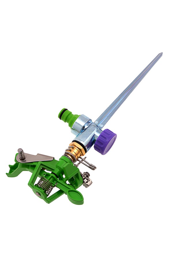 Разбрызгиватель латунный, импульсный, с регулировкой угла горизонт распыления до 26 м Palisad