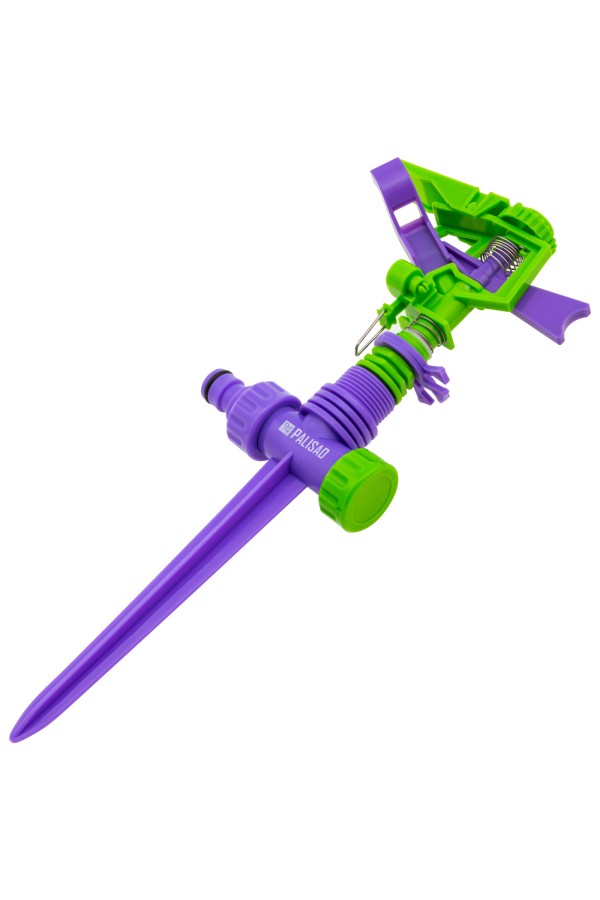 Разбрызгиватель, АБС-пластик, импульсный, с регулировкой угла горизонт распыления до 26 м Palisad