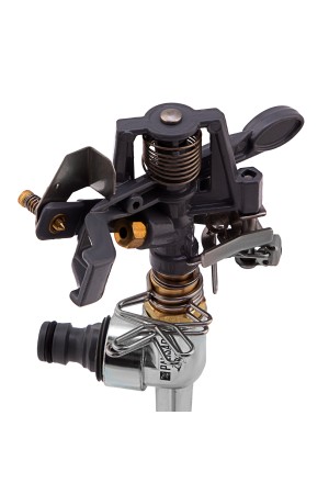 Разбрызгиватель импульсный, латунный, со штырем Palisad Luxe