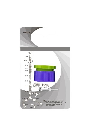 Адаптер пластмассовый, 1/2-3/4, внутренняя резьба Palisad