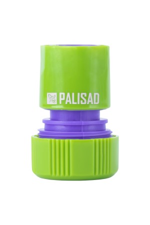 Соединитель-адаптер пластмассовый, 3/4, внешняя резьба, соединитель шланга 3/4 Palisad