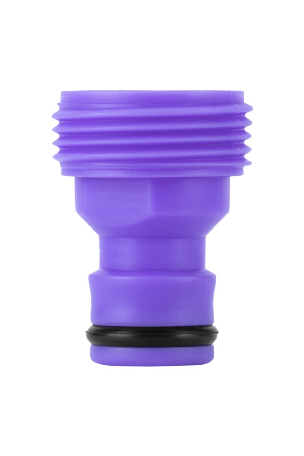 Соединитель-адаптер пластмассовый, 3/4, внешняя резьба, соединитель шланга 3/4 Palisad