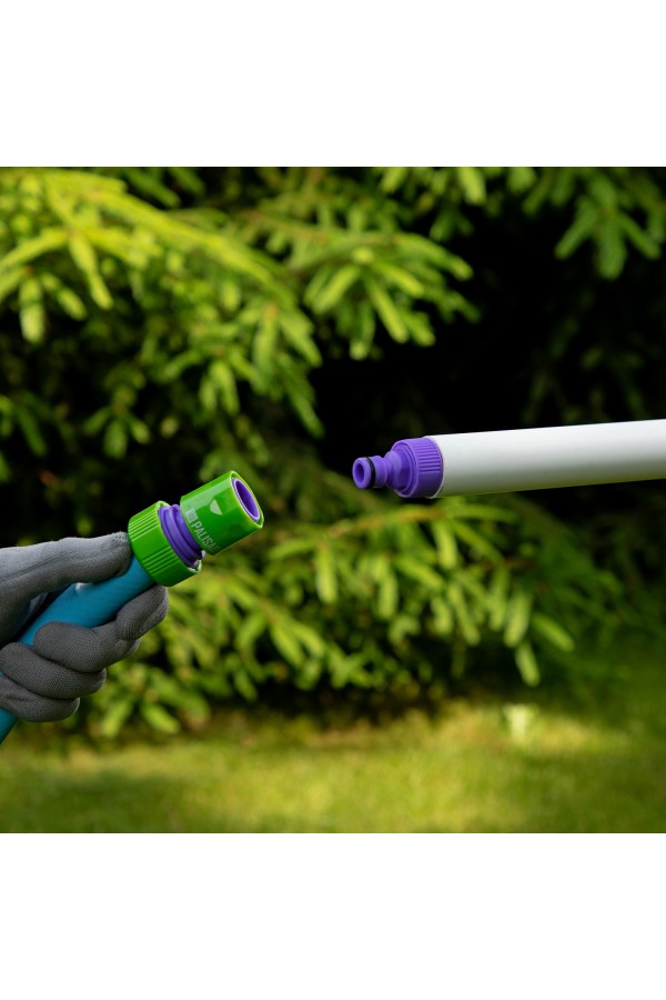 Соединитель-адаптер пластмассовый, 3/4, внешняя резьба, соединитель шланга 3/4 Palisad