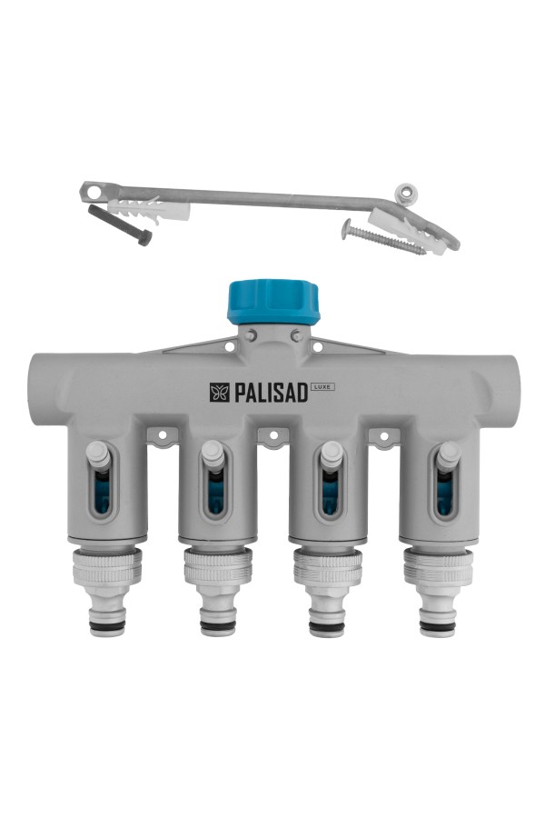 Разветвитель четырёхканальный, с внутренней резьбой 3/4