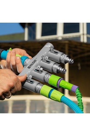 Разветвитель четырёхканальный, с внутренней резьбой 3/4