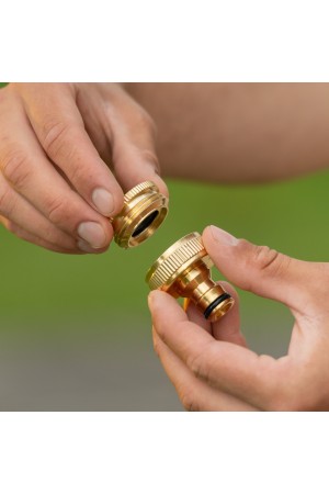 Адаптер латунный, 3/4-1, внутренняя резьба, с переходником Palisad