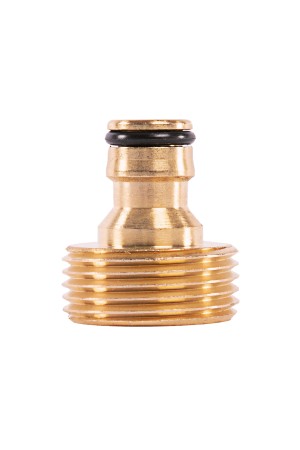 Адаптер латунный, 1, внешняя резьба Palisad