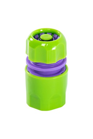 Соединитель пластмассовый, быстросъемный для шланга 1/2, аквастоп Palisad