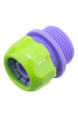 Соединитель пластмассовый, для шланга 1/2, с внешней резьбой 3/4 Palisad