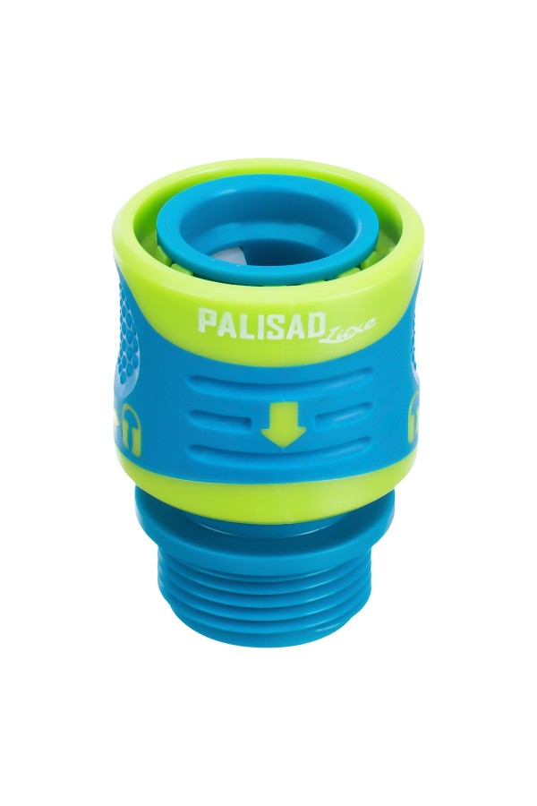 Соединитель быстросъемный, наружная резьба 3/4 Palisad Luxe