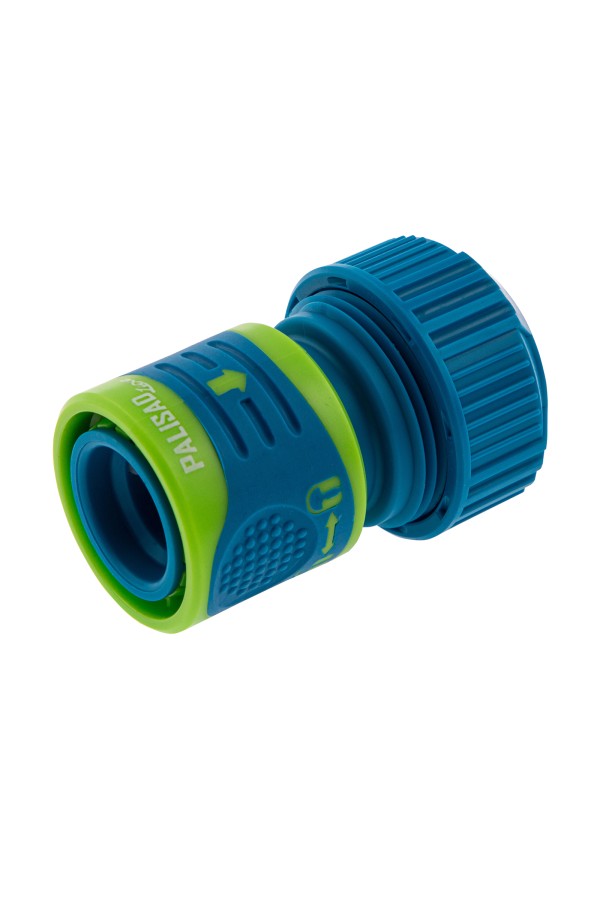 Соединитель для шланга 3/4 двухкомпонентный Palisad Luxe