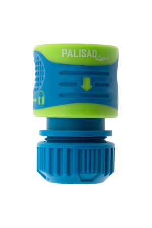 Соединитель для шланга 1/2 двухкомпонентный Palisad Luxe