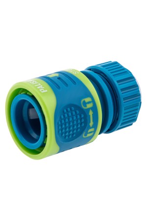 Соединитель для шланга 1/2, аквастоп, двухкомпонентный Palisad Luxe