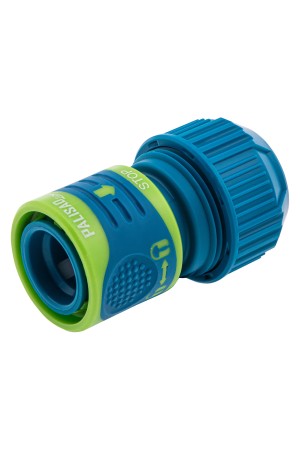 Соединитель для шланга универсальный, аквастоп, двухкомпонентный Palisad Luxe