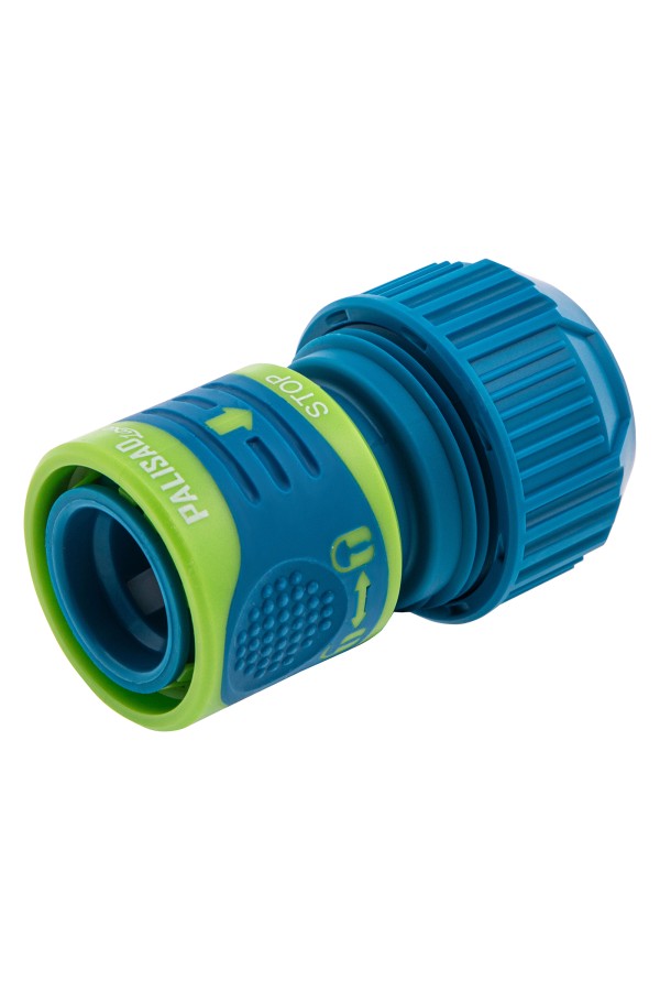 Соединитель для шланга универсальный, аквастоп, двухкомпонентный Palisad Luxe