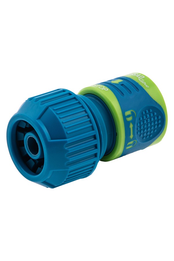 Соединитель для шланга универсальный, аквастоп, двухкомпонентный Palisad Luxe