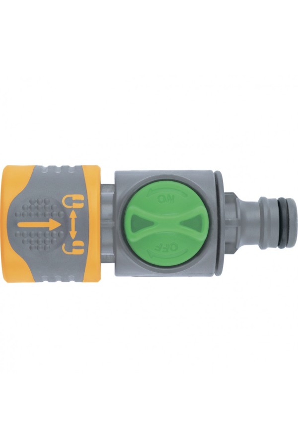 Соединитель штуцерный с переключателем Palisad Luxe