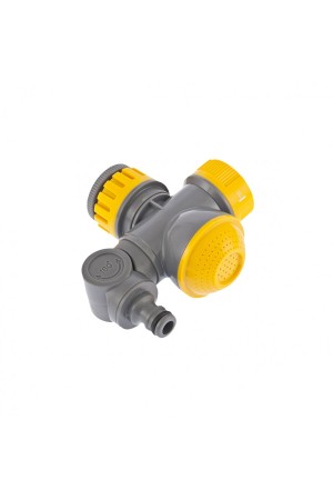 Соединитель для крана с внутренней резьбой 1/2-3/4 с переключателем и шарниром Palisad Luxe