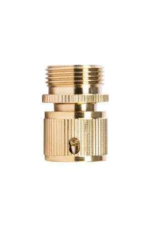 Соединитель латунный, быстросъемный, внешняя резьба 3/4, посадочный D 3/4 Palisad