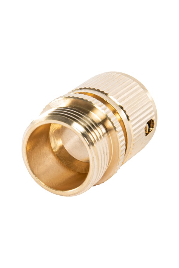Соединитель латунный, быстросъемный, внешняя резьба 3/4, посадочный D 3/4 Palisad