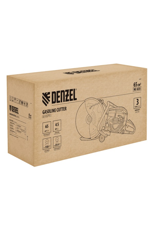 Бензорез МС-6535, 65 см3, диаметр диска 350 мм DENZEL