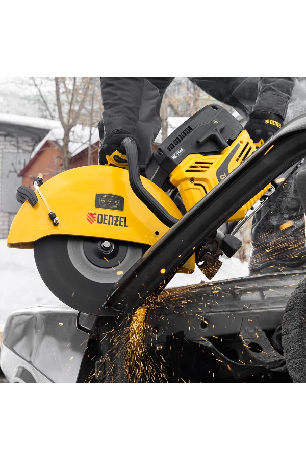 Бензорез МС-7440, 74 см3, диаметр диска 400 мм DENZEL