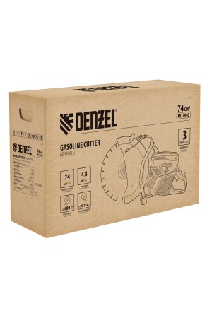 Бензорез МС-7440, 74 см3, диаметр диска 400 мм DENZEL