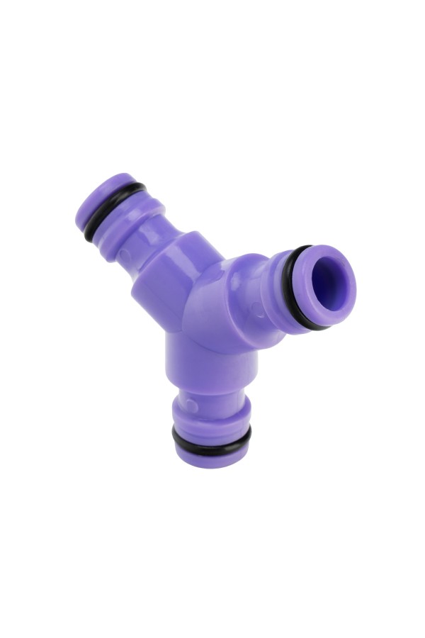 Тройник для разветвления или соединения, штуцерный, пластмассовый Palisad