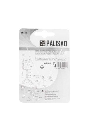 Тройник для разветвления или соединения, штуцерный, пластмассовый Palisad