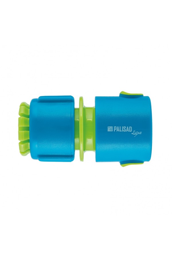 Соединитель пластмассовый, быстросъемный для шланга 1/2, Luxe Palisad