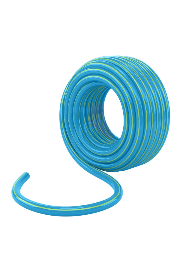 Шланг поливочный армированный 3 слойный ТЭП 1/2'', 35 м, лазурный Palisad