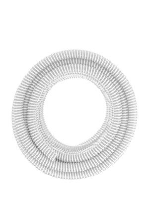 Шланг спиральный, армированный, малонапорный, D 25 мм, 3 атм, 30 м Сибртех