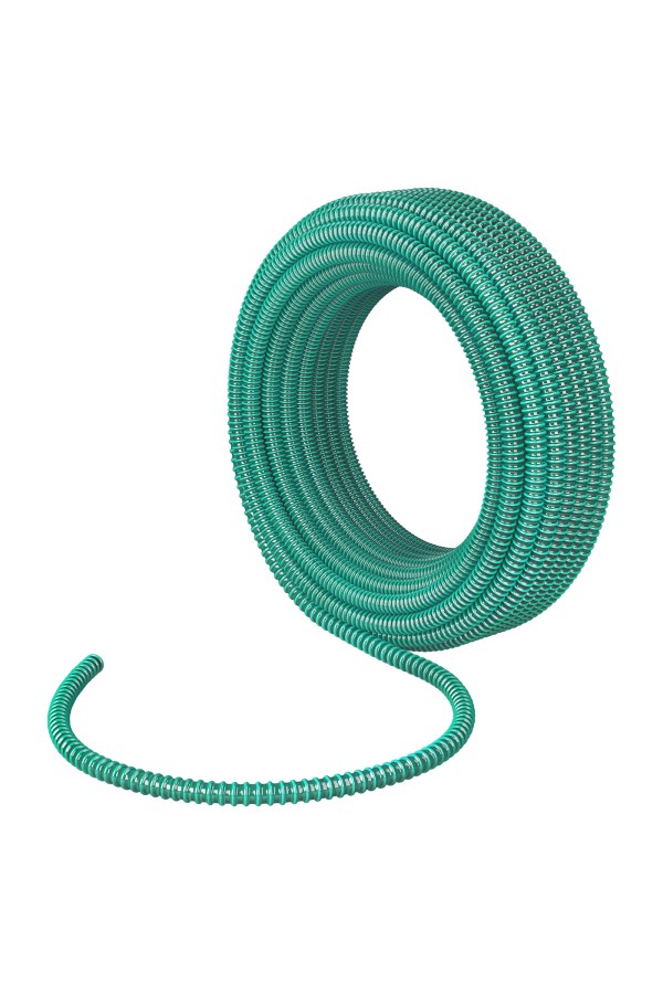 Шланг спиральный, армированный, напорно-всасывающий, D 38 мм, 10 атм, 15 м Сибртех