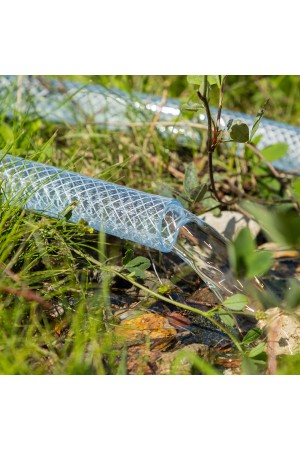 Шланг поливочный прозрачный армированный 3-х слойный, 1/2