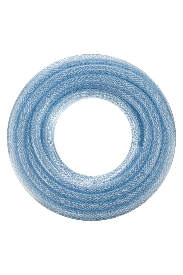 Шланг поливочный прозрачный армированный 3-х слойный, 1/2