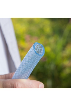 Шланг поливочный прозрачный армированный 3-х слойный, 3/4