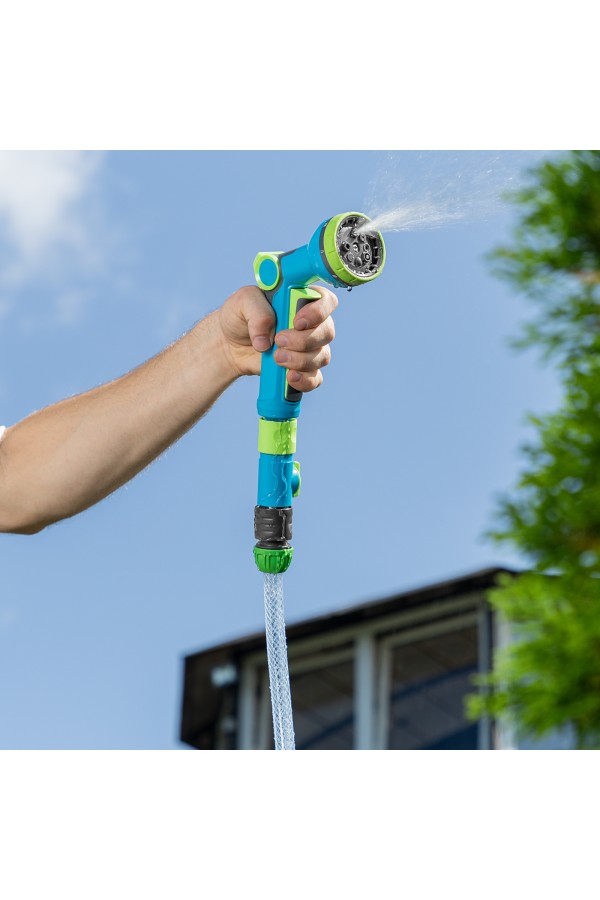 Шланг поливочный прозрачный армированный 3-х слойный, 3/4