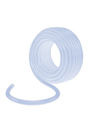 Шланг поливочный прозрачный армированный 3-х слойный, 3/4