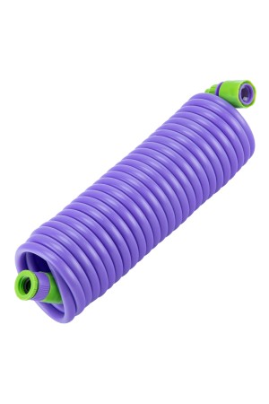 Шланг спиральный, 7.5 м х 10 мм, пластмассовая фурнитура, адаптер 1/2-3/4, разбрызгиватель Palisad