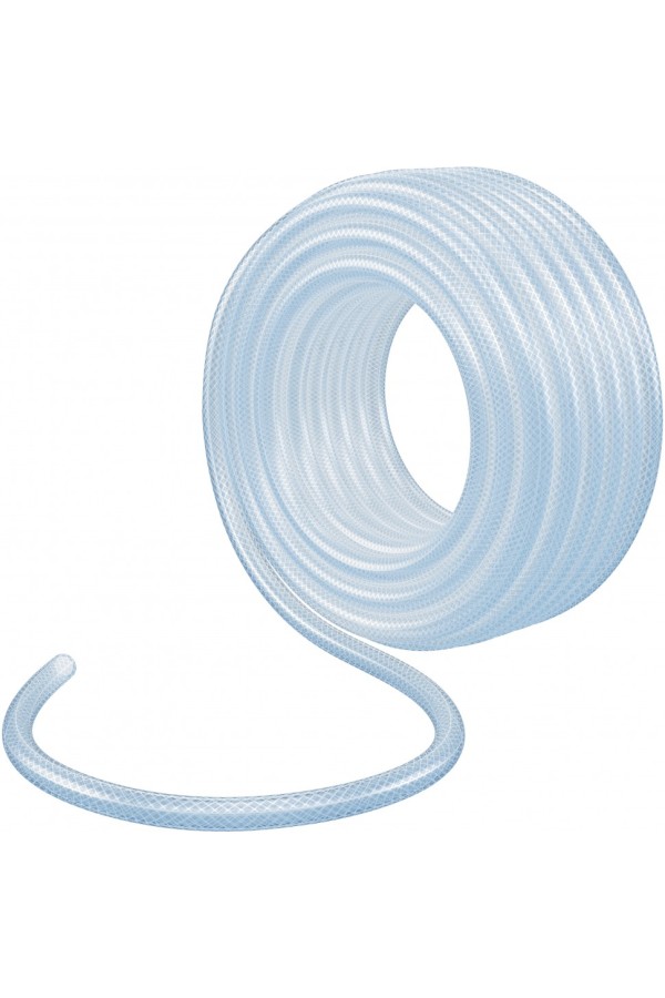 Шланг поливочный прозрачный армированный 3-х слойный, 3/4