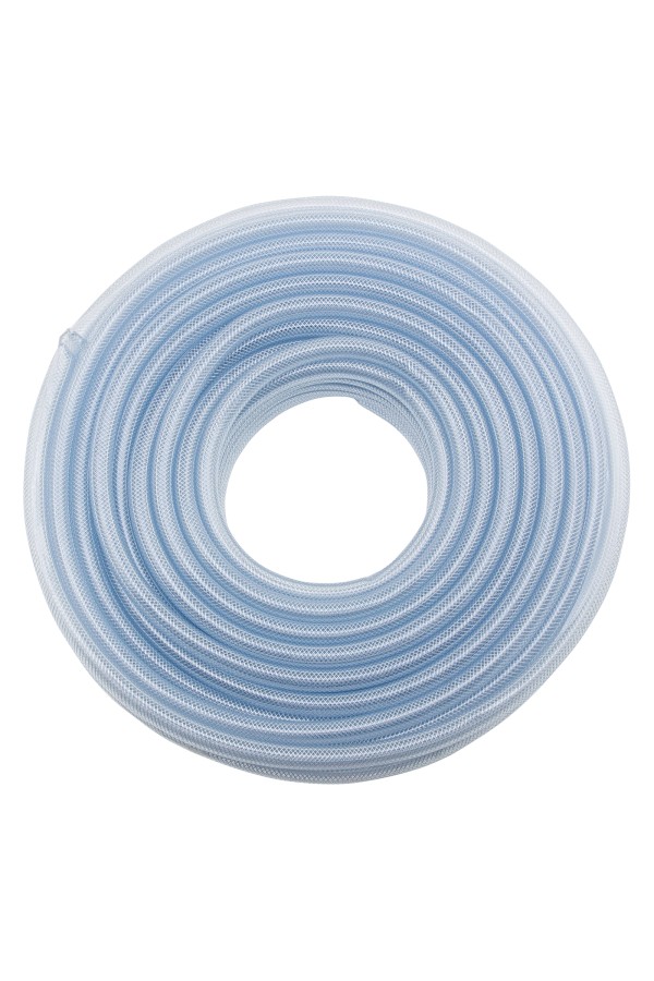 Шланг поливочный прозрачный армированный 3-х слойный, 1/2