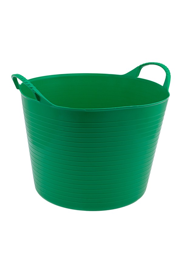 Ведро гибкое сверхпрочное, 40 л, зеленое, Сибртех