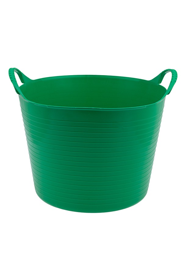 Ведро гибкое сверхпрочное, 40 л, зеленое, Сибртех